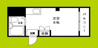 シルクルーム一番館【3階】の間取り