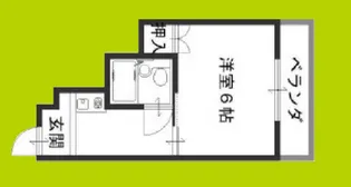 グランドコート新大阪【2階】の間取り