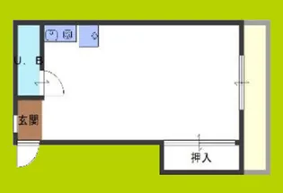 コーポ福島I【2階】の間取り