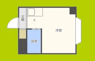 ロイヤル神路III【4階】の間取り