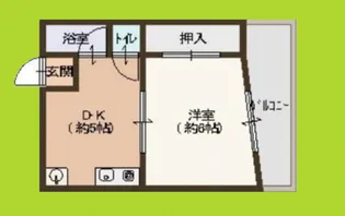 アッシュコート阿倍野【3階】の間取り