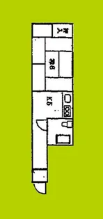 ナチュラル遠里小野【2階】の間取り
