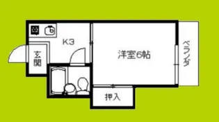 東洋プラザ都島中通【5階】の間取り