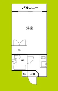 ロイヤル巽【2階】の間取り