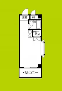 明和ハイツ南江口【5階】の間取り