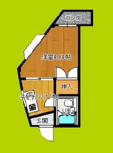 マンションやまと【5階】の間取り