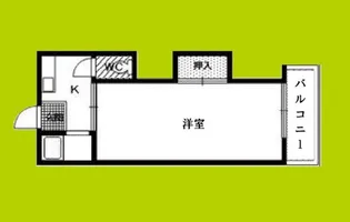 ルンルン桑津【3階】の間取り