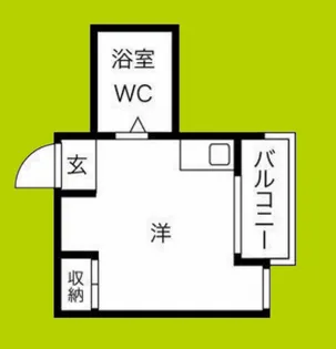 プレアール山之内II【2階】の間取り