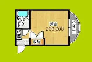 プレアール千林大宮II【3階】の間取り