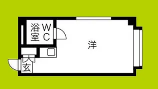 シャトー杉本PARTII【4階】の間取り