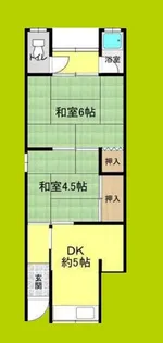 井口文化【1階】の間取り