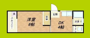 リアライズ上新庄豊新【2階】の間取り