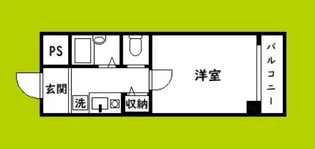 リーガル塚本II【5階】の間取り