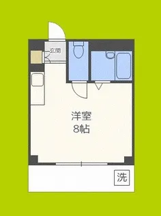 マンションタナカ【4階】の間取り
