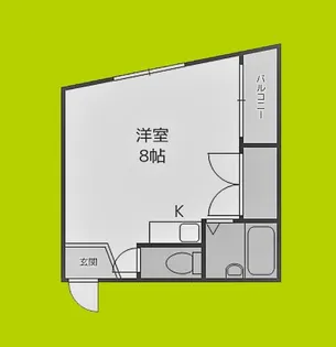 メゾン・ノア【1階】の間取り