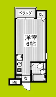 エスティーム18【3階】の間取り