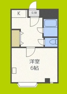 大宝 北天満ロイヤルハイツ【3階】の間取り