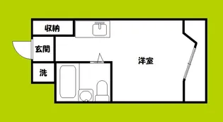 リエス天王寺東【1階】の間取り