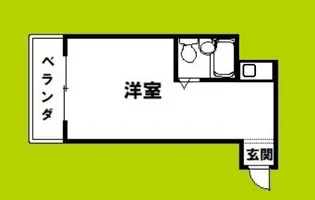 アーバンハイツ梅香【7階】の間取り