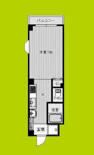 ブリリアン大国【4階】の間取り