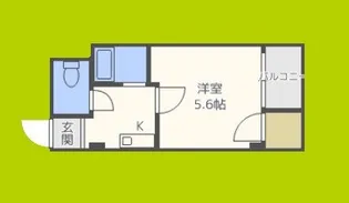 ノールプレール新町【5階】の間取り