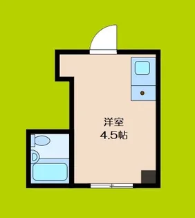 昭和グランドハイツ恵美須【3階】の間取り