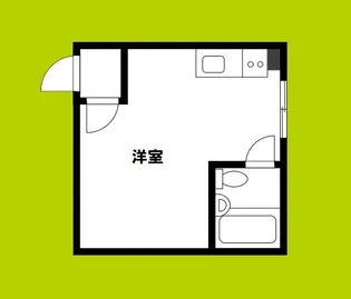 大宝 上本町レッドハイツ【3階】の間取り