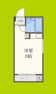 メビウス天王寺西レジデンス【3階】の間取り
