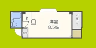 ロータリー40【3階】の間取り