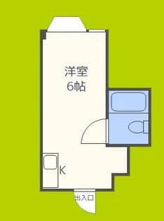 ラパンジール都島【10階】の間取り