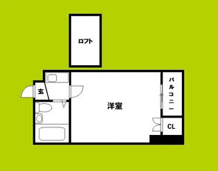 1Kの間取り画像