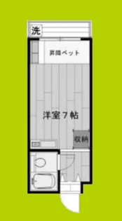 エレガンスフジ【4階】の間取り