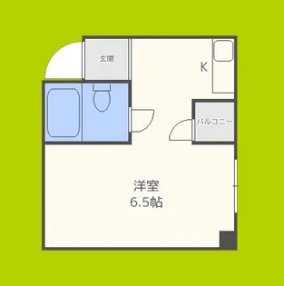 ジオナ新今里【5階】の間取り