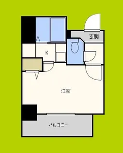 クレール上本町【9階】の間取り