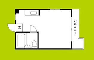 メゾンデュソレイル【4階】の間取り