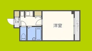 グランヴィ天王寺【3階】の間取り