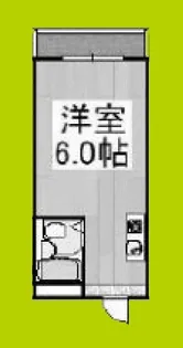 オーシャン今里【3階】の間取り