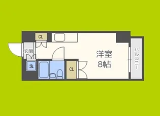 ライオンズマンション今里第3壱番館【5階】の間取り