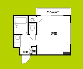 クレイン新大阪【3階】の間取り