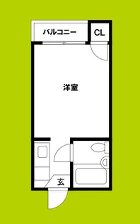 ランドレディー深江橋【4階】の間取り