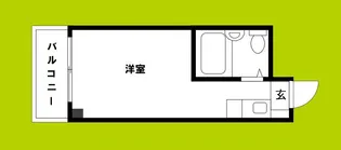 メゾン城東【4階】の間取り
