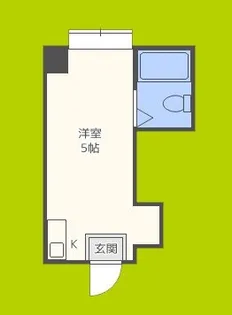 ジオナ深江橋【5階】の間取り