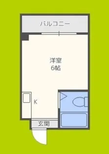 ジオナ柴島I【1階】の間取り