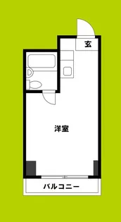 1Rの間取り画像