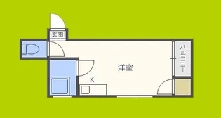 ビクトリーマンション雅【4階】の間取り