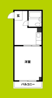 トゥリオーニ鶴橋【1階】の間取り