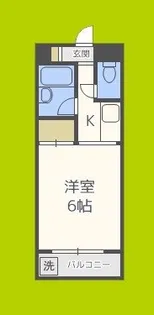 ルポ大宮【2階】の間取り