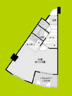 エスリード福島【6階】の間取り