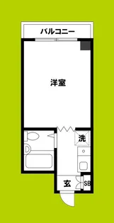 プラビマンション【2階】の間取り