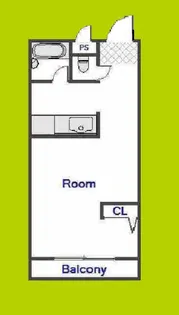 サニーハイツ住吉【5階】の間取り